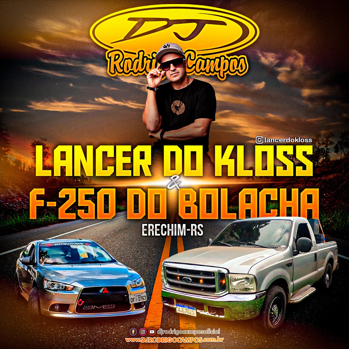 Lancer do kloss e F 250 do Bolacha – Erechim RS