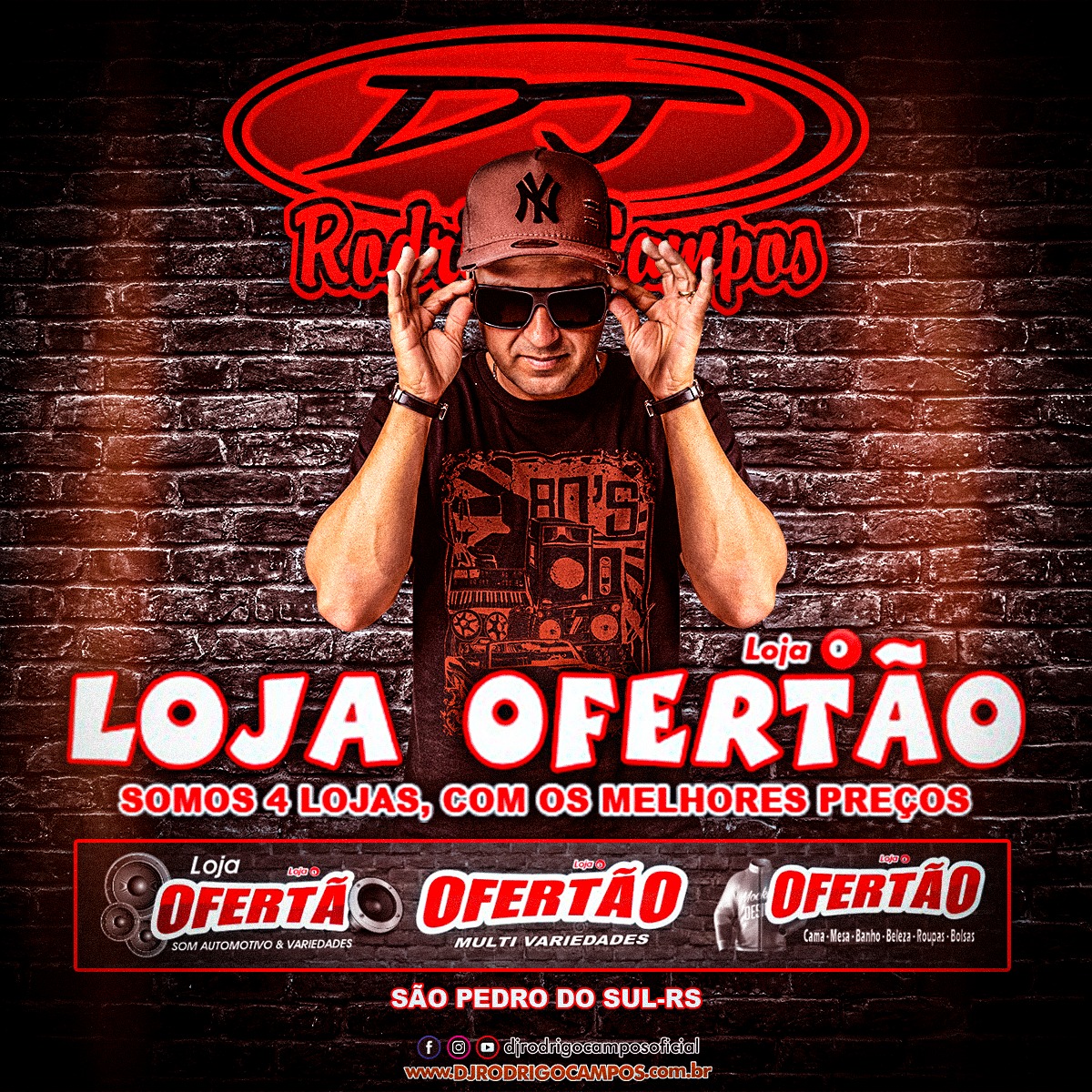 Lojas Ofertao 4 Lojas  – Mega Funk – Sertanejo – Piseiro