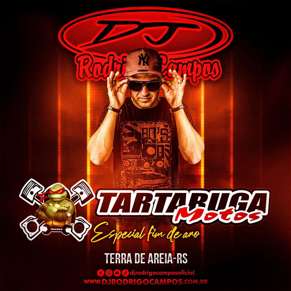 Tartaruga Motos Terra de Areia RS