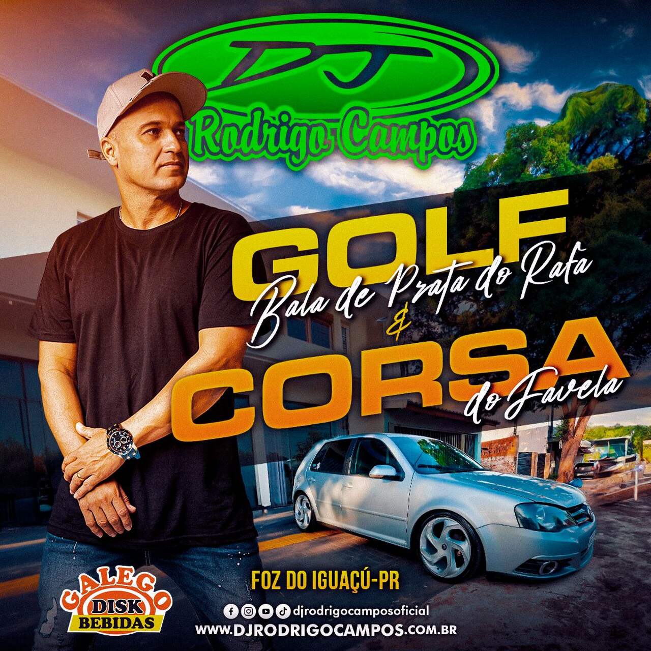 Golf Bala de Prata do Rafa e Corsa do Favela – Sertanejo – Funk