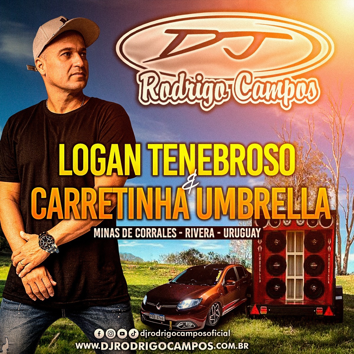 Logan Tenebroso e Carretinha Umbrella – Rivera Uruguay