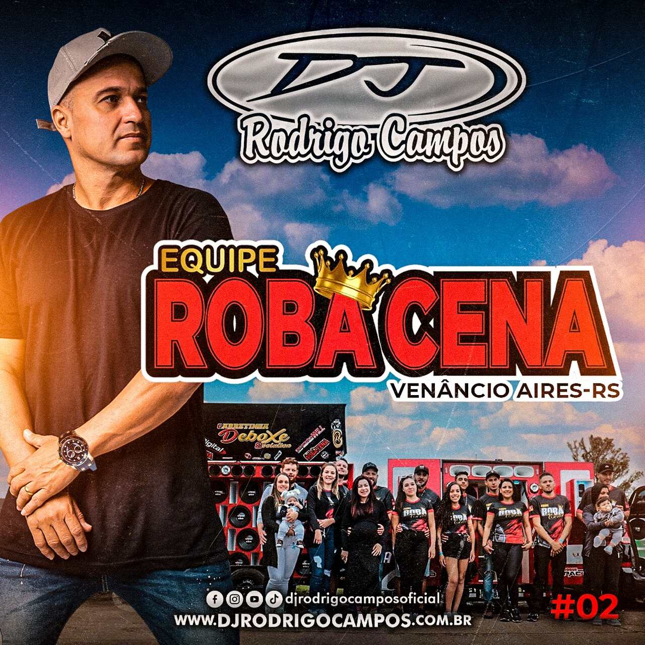 Equipe RobaCena Vol 02 – EletroFunk – Sertanejo Remix