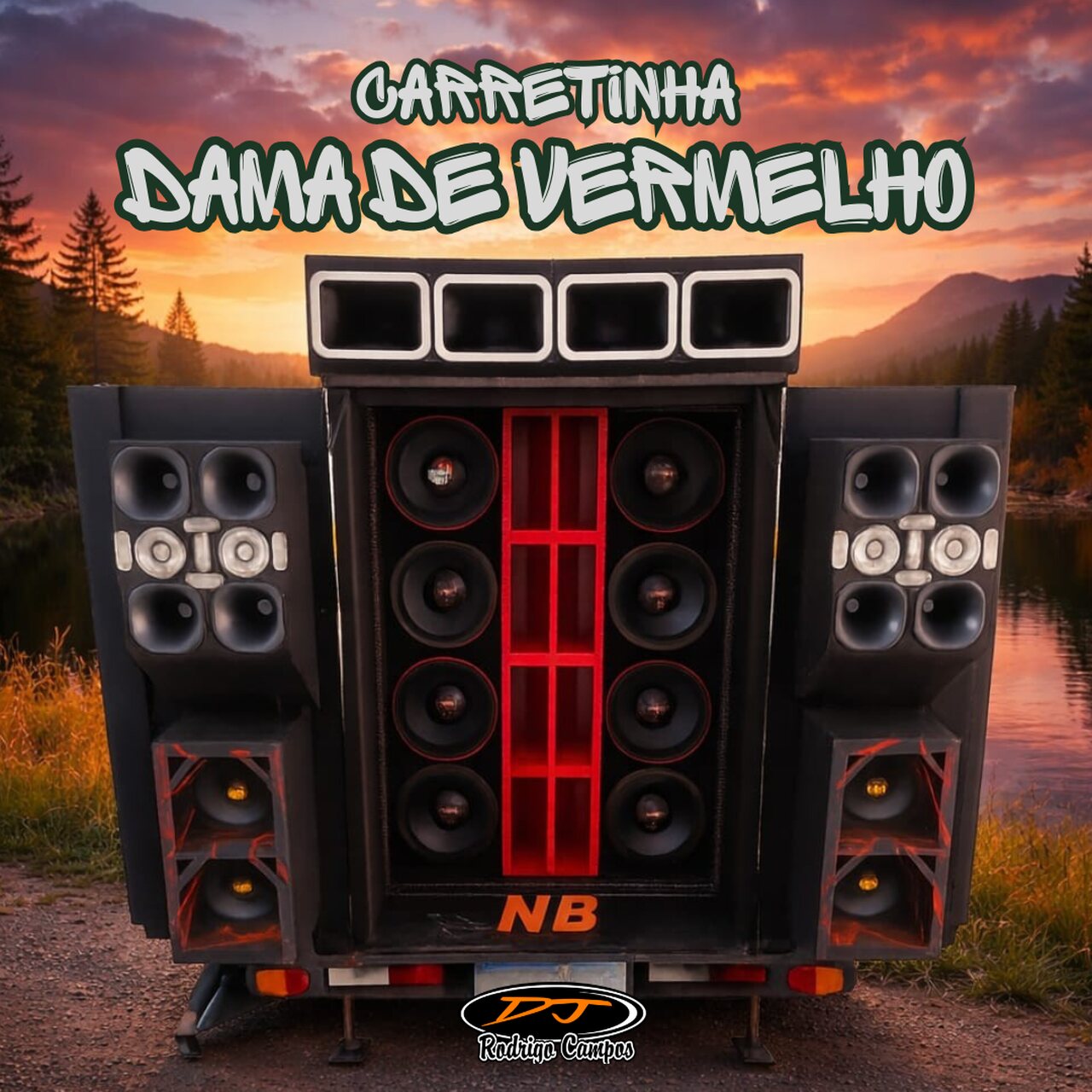 Carretinha Dama de Vermelho – Sertanejo – MegaFunk